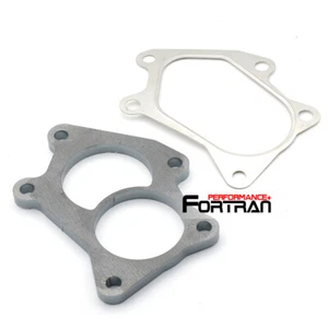 Turbo Outlet Dump Pipe Flange +Gasket For SUBARU VF36 VF37 VF42 10mm Mid-Steel - Picture 1 of 2
