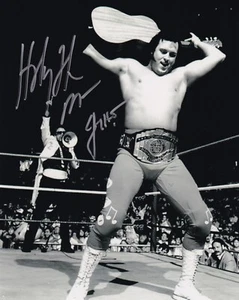 Honky Tonk Man Jimmy Hart Signed 8x10 Promo Photo WWE Pro Wrestling HOF WWE 5 - Picture 1 of 7