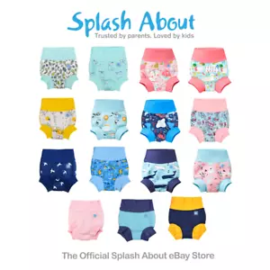Splash About New Happy Nappy - Reusable Baby/Toddler Neoprene Swim Nappy - Picture 1 of 123