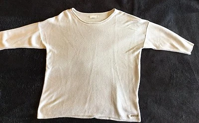 NIÑAS HERMOSO JERSEY LIGERO MAYORAL CROP PLATEADO EDAD 10 Foto 1 de 4