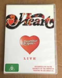 Heart: Dreamboat Annie Live (DVD, 2007) PAL Format Ann Wilson Nancy Wilson MINT - Picture 1 of 12