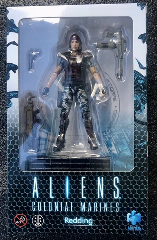 HIYA TOYS ALIENS COLONIAL MARINE "REDDING" 1/18 MIB NEW- JOYTOY GI JOE ACID RAIN Cover