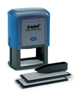 Make Your Own DIY Business Address Rubber Stamp Self Inking Kit 60 x 40mm - Picture 1 of 4