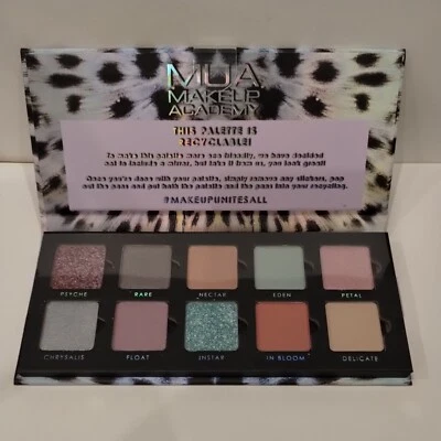MUA 10 Shade Matte & Foil Eye Shadow Collection Palette - Image 1 of 4
