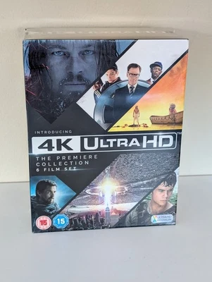 4K Ultra HD Premiere Collection Blu-ray - Kingsman Exodus Revenant Maze Pi ID4 - Image 1 of 4