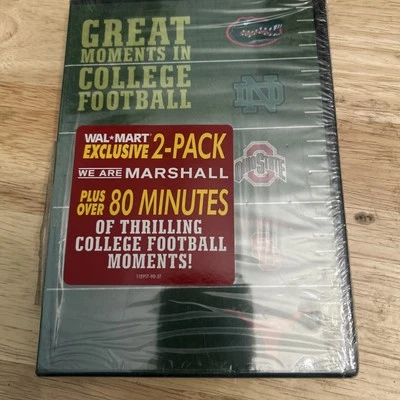Great Moments in College Football (DVD,2007) Only What Is Pictured NEW Authentic - Image 1 of 4