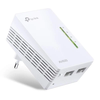 TP-Link TL-WPA4220 2-Port Add-On Powerline Adapter, Range Extender, Broadband/Wi - Image 1 of 4