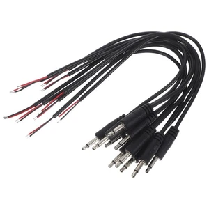 Cable de extensión de conector para auriculares de línea de audio de 10 piezas conector de enchufe mono de 3,5 mm - Imagen 1 de 12