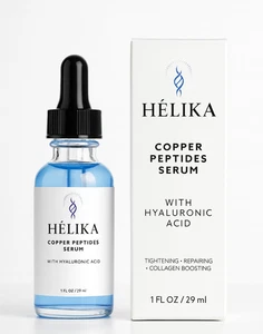Kupferpeptide Serum für Gesicht - Anti-Aging & Hautreparatur mit Hyaluronsäure - Bild 1 von 12