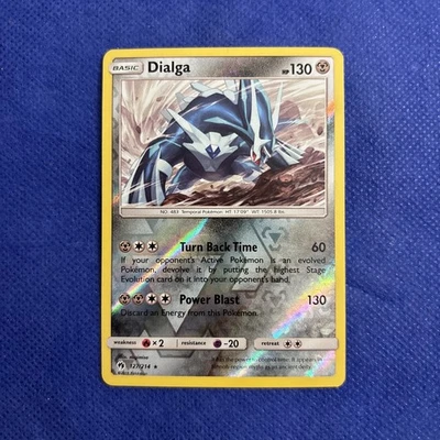 Dialga 127/214 Reverse Holo Lost Thunder Pokemon Card - NM - Image 1 of 4