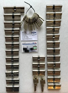 BKS Schließzylinder, Doppelzylinder, Zentralschließanlage, Sicherungskarte  - Bild 1 von 5