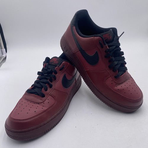 Scarpe Nike Air Force 1 Low Pivot rosso nero 315122 614 da uomo taglia 9 5 Jordan LNC