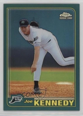 2001 Topps Traded & Rookies Chrome Retrofractor Joe Kennedy #T253 RC - Image 1 of 2