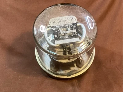 Vintage Westinghouse 15 Amps Three Wire Single Phase Type CS Meter 240 Volts - Image 1 of 4