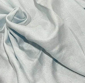 2 Yard  Blue linen fabric 45” Width - Picture 1 of 1