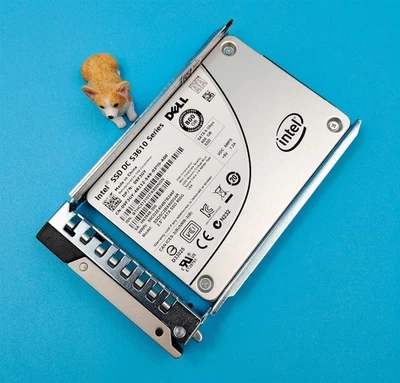 9F3GY SSDSC2BX800G4R INTEL DC S3610 DELL 800GB 6G 2.5" SATA MU MLC SSD W/DXD9H - Image 1 of 4