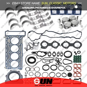 Engine Overhaul Pistons Gasket Kit For Mercedes-Benz C200 W204 W212 M271 1.8T - Picture 1 of 6