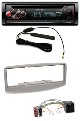 Pioneer USB DAB MP3 Bluetooth CD Autoradio für Fiat Multipla 186 1999-2010 grau - Bild 1 von 4