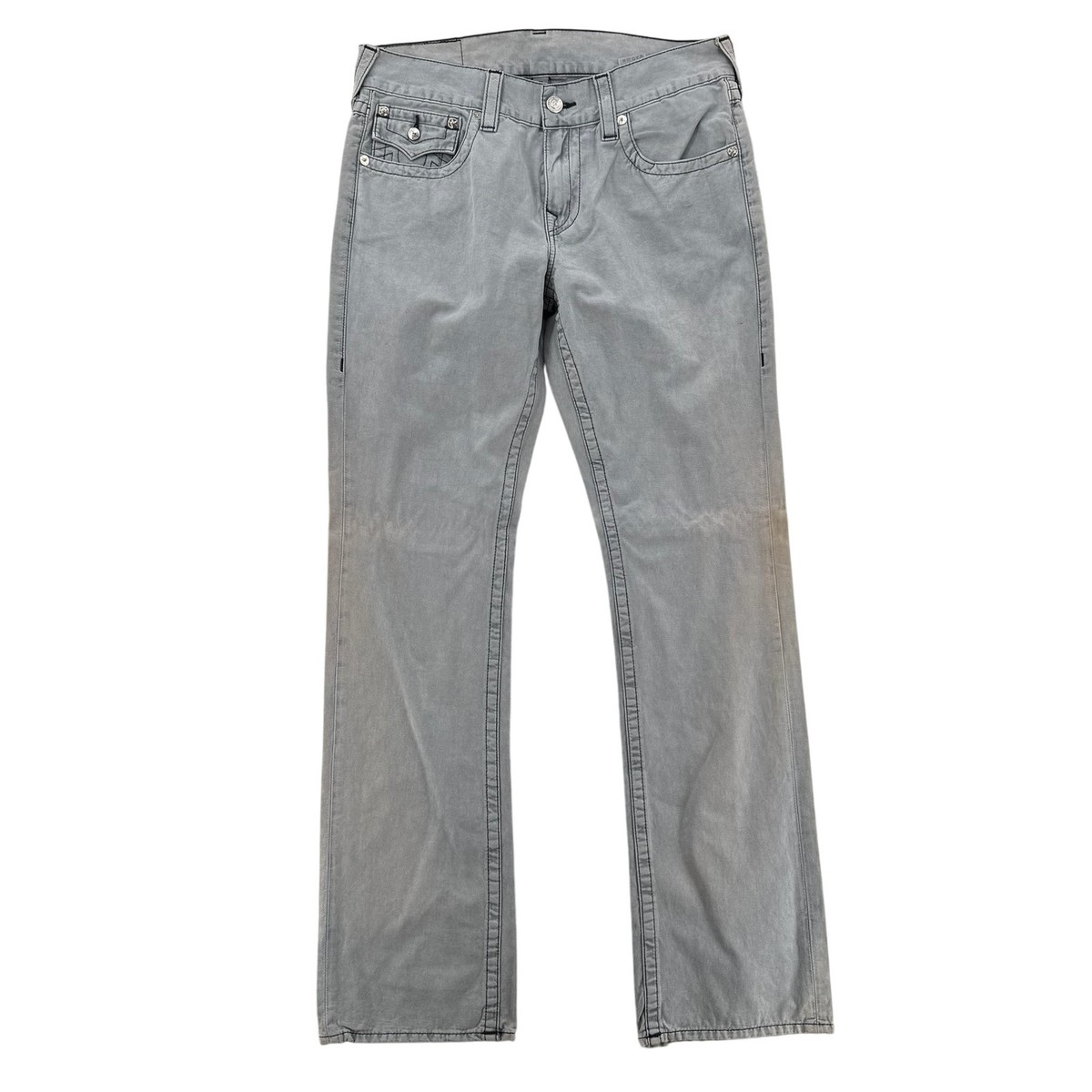 True Religion Gray Regular Size Jeans for Men for sale | eBay