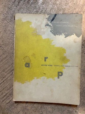Arp: On My Way poetry and essays 1912-1947 (pb 1948) Foto 1 de 4