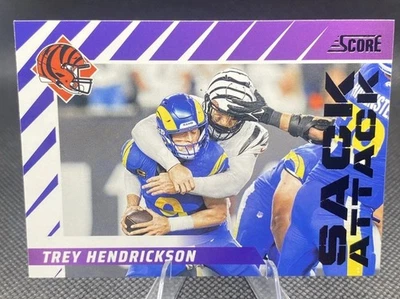 2024 Score Football Sack Attack Bengals Trey Hendrickson #11 - Image 1 of 2