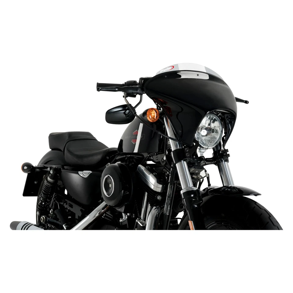 For Harley-Davidson Forty Eight 2015-2019 Puig Batwing SML Sport Windshield - Image 1 of 1