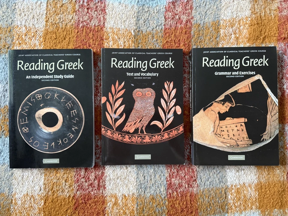 Reading Greek: Text, Vocabulary, Grammar, Exercises, Study Guide (Cambridge) - image 1 of 1