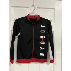 AIR JORDAN FULL ZIP LONG SLEEVE ATHLETIC JACKET BOYS Large 12-13 Yrs EUC - Picture 1 of 6