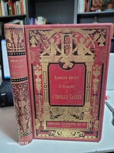 L'homme a l'oreille cassé .. Edmont About ..  Hachette 1884 .. Ilusts Courboin . - Imagen 1 de 4