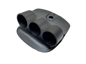 07 13 Saab 9-3 93 Center Dash Speaker Trim 52mm Triple Gauge Pod Mount - Picture 1 of 6