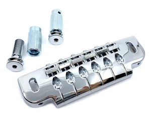 Gotoh 510UBC Adjustable Wraparound Electric Guitar Bridge - Chrome - Picture 1 of 9