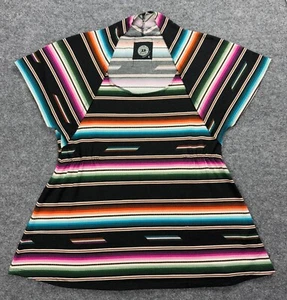 Double D Ranch Serape Top Small Southwestern Western Rodeo Short Sleeve - Picture 1 of 12