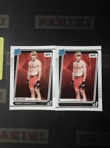 [2X] 2022 Panini Donruss UFC Rated Rookie Lot Paddy Pimblett - Picture 1 of 2