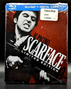 SCARFACE BLU-RAY STEELBOOK + DIGITAL + JCard Limited Edition [BRAND NEW] - Bild 1 von 2