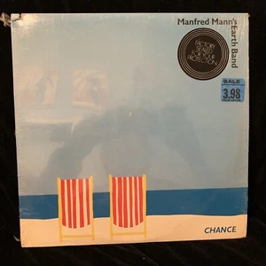 MANFRED MANN'S EARTH BAND - Chance - WARNER BROS ST LP 1980 W/ INNER IN SHRINK - Picture 1 of 6