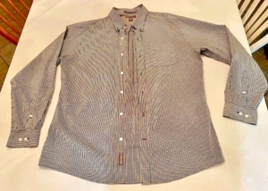 Eddie Bauer Mens Dress Shirt Wrinkle Free Classic Fit Size Large - Picture 1 of 7