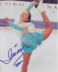 Autographed Signed IRINA SLUTSKAYA 8x10 Photo Ice Figure Skating Olympics w/COA - Picture 1 of 1