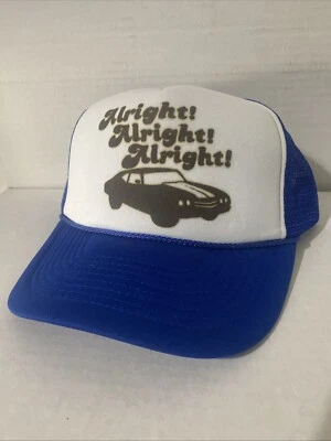 Dazed And Confused Hat Alright Alright Trucker Hat snapback Adjustable Royal - Image 1 of 3