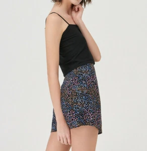 Damen Blumen Sommer Mini Länge Elastische Taille Röhre Urlaub Rock 2er Pack - Bild 1 von 6