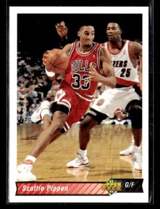Scottie Pippen 1992 Upper Deck #121 Chicago Bulls - Bild 1 von 2