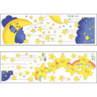  2 Pcs Wall Sticker Pvc Baby Cars Decorative Decals Removable Stickers