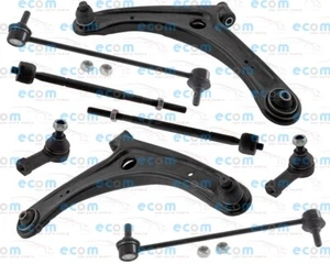 Front End Kit Lower Control Arms Tie Rods Ends For Mitsubishi Outlander Sway Bar - Picture 1 of 6