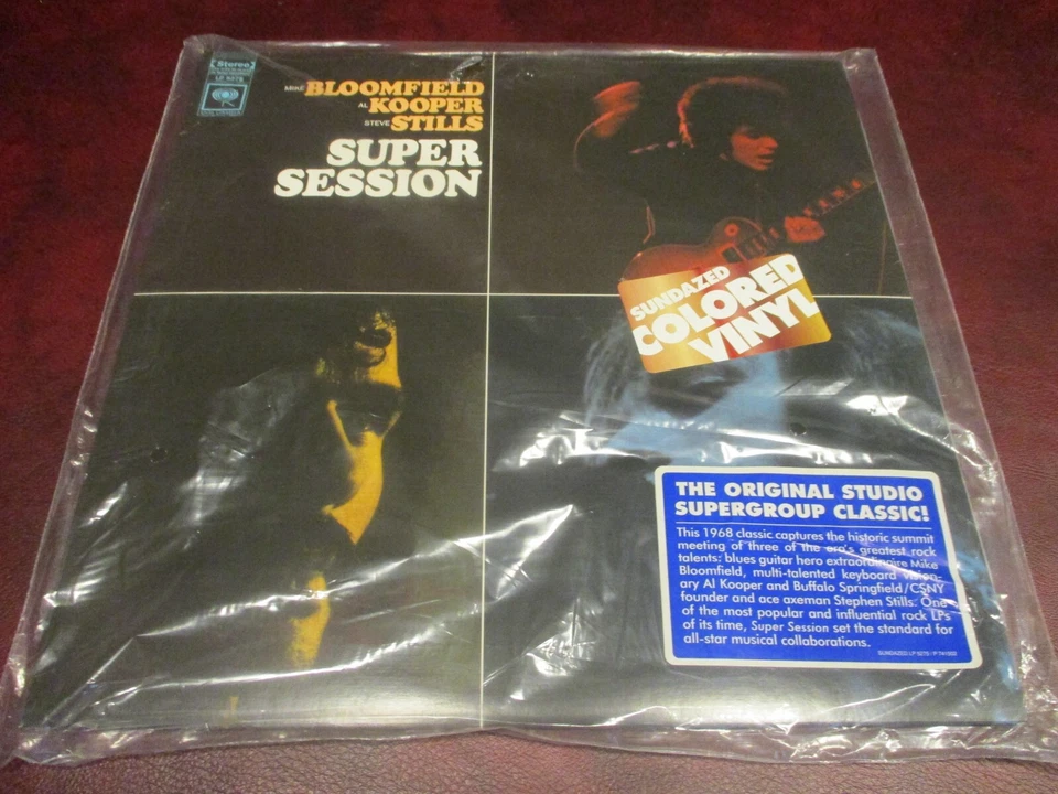 MIKE BLOOMFIELD AL KOOPER STILLS SUPER SESSION SUNDAZED BLACK VINYL MISLABELED - Image 1 of 1