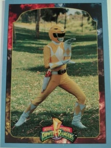 1994 Mighty Morphin Power Rangers /The Yellow Range/ Series 2 / #118 / Blue Bord - Picture 1 of 6