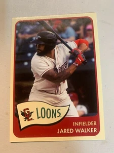 Jared Walker Card 2018 Great Lake Loons Team Card - Picture 1 of 1