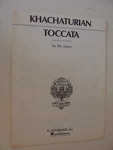 Tocata para piano Aram Khachaturian compuesta 1932 13 páginas - Imagen 1 de 1