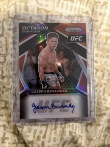 Joseph Benavidez 2021 Panini Prizm UFC Red Refractor Octagon Signature Auto /49 - Picture 1 of 4