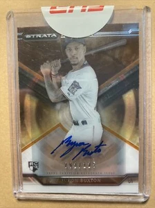 BYRON BUXTON 2015 Topps Strata Certified Auto /125 Rookie TWINS AUTOGRAPH - Picture 1 of 9