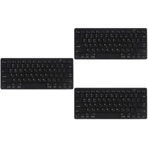 3pcs drahtloser Computertastatur Desktop Tastatur Hebräisch Sprache Stille - Bild 1 von 12