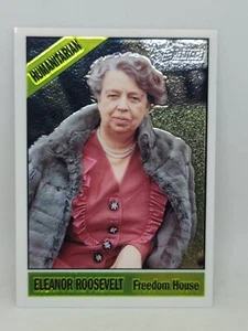 2009 Topps Heritage American Heroes Edition Chrome 1098/1776 Eleanor Roosevelt - Picture 1 of 2